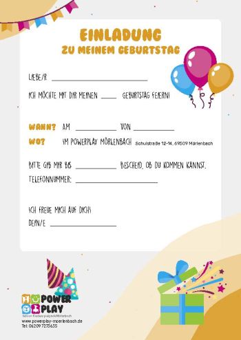 Ppm Geburtstagseinladung Ballons
